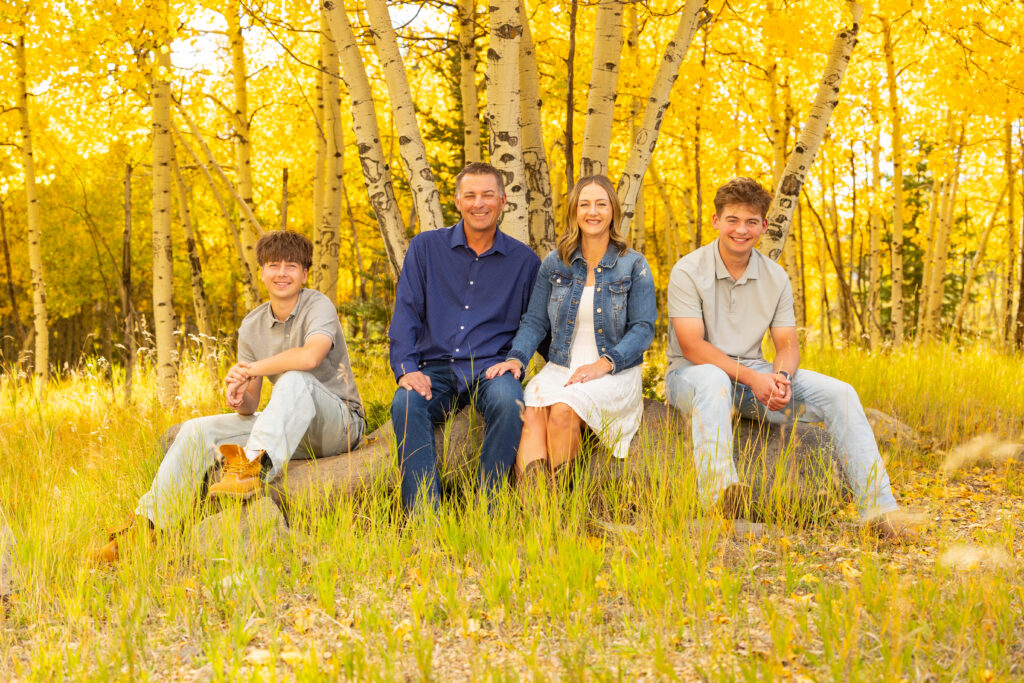 Fall Family Photos in Angel Fire